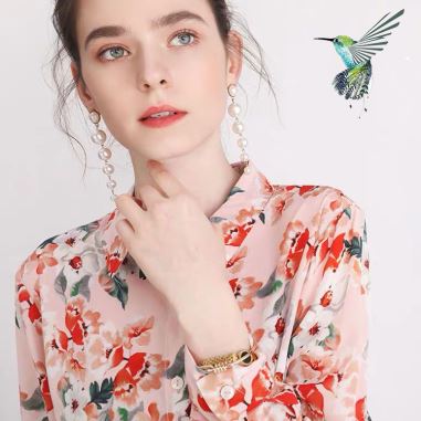 Женская рубашка Lady Silk Blouse