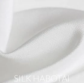 White Color Fabric Silk Satin Scarf For Drawing